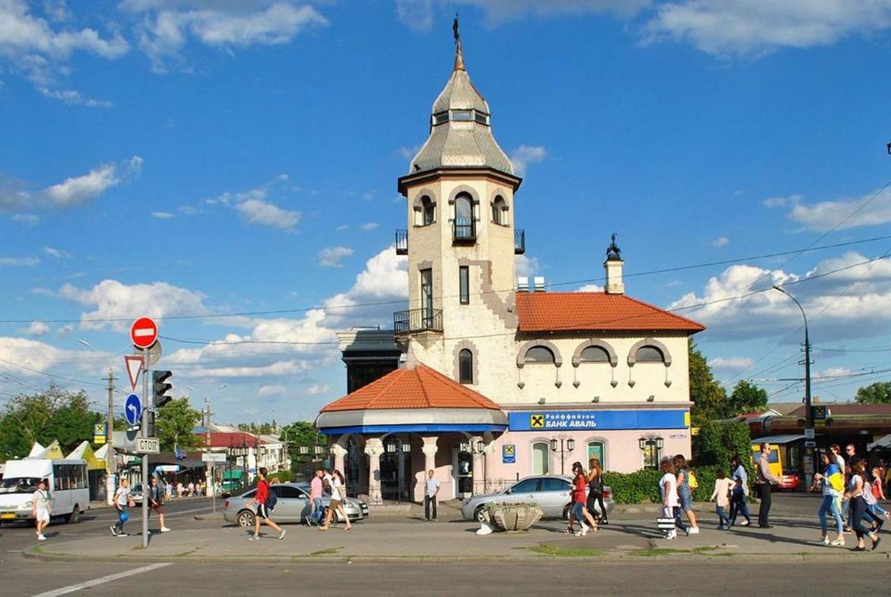 Center Soborna Lägenhet Mykolajiv Exteriör bild